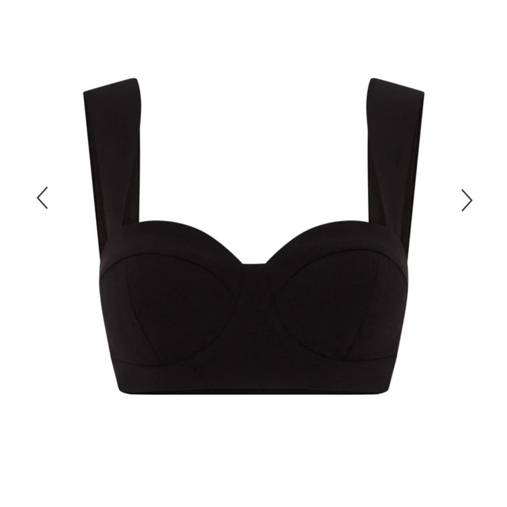 NICHOLAS JOLENE TOP - BLACK - SIZE 4 - NEW WITH TAGS